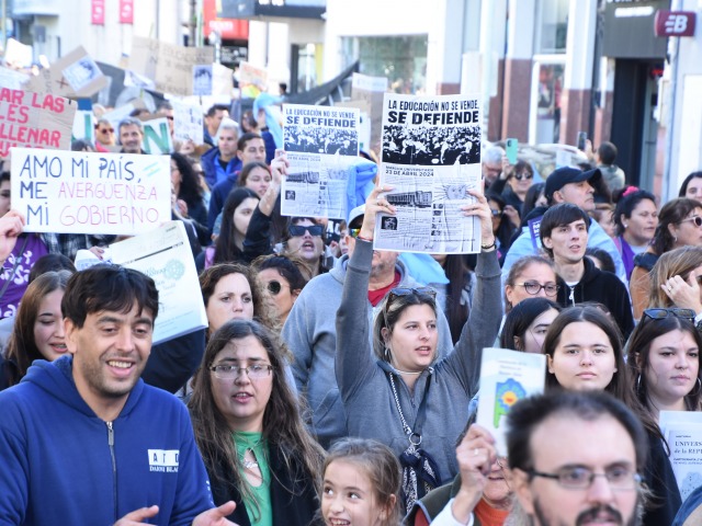Este jueves se realizar la marcha universitaria